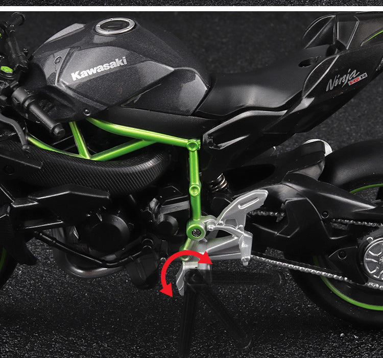 1:18 Yamaha R1 Motorrad Modell Schwarz – Motocross & Supercross Sammlerstück als Geschenk für Männer