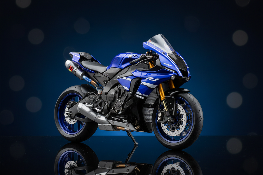 1:18 Yamaha R1 Motorrad Modell – Das perfekte Geschenk für Motorrad-Fans und Sammler Spileo