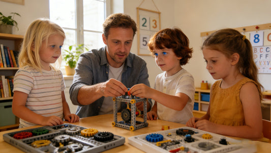 Fröbel, Montessori & Co.: Die pädagogischen Wurzeln moderner Bauklötze und Konstruktionsspielzeuge