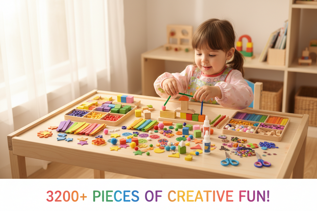 Bastelset für Kinder ab 3200+ Teile: So holen Sie das Beste aus dem kreativen DIY-Set heraus Spileo