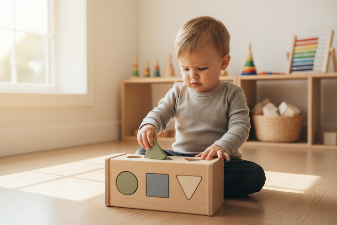 Das erste „Arbeit“ des Kindes: Wie ein Montessori-Formsortierer Unabhängigkeit und Ordnung lehrt