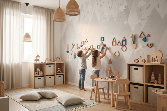 Die ganze Wand als Spielplatz: Wie ein magnetischer Wandaufkleber das Kinderzimmer verwandelt Spileo