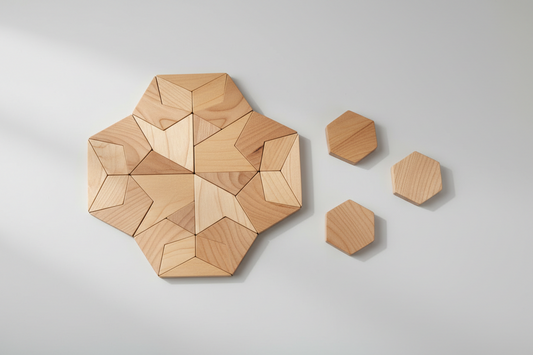 Die zeitlose Eleganz der Geometrie: Wie ein hölzernes Sechseck-Puzzle Geist und Logik herausfordert Spileo