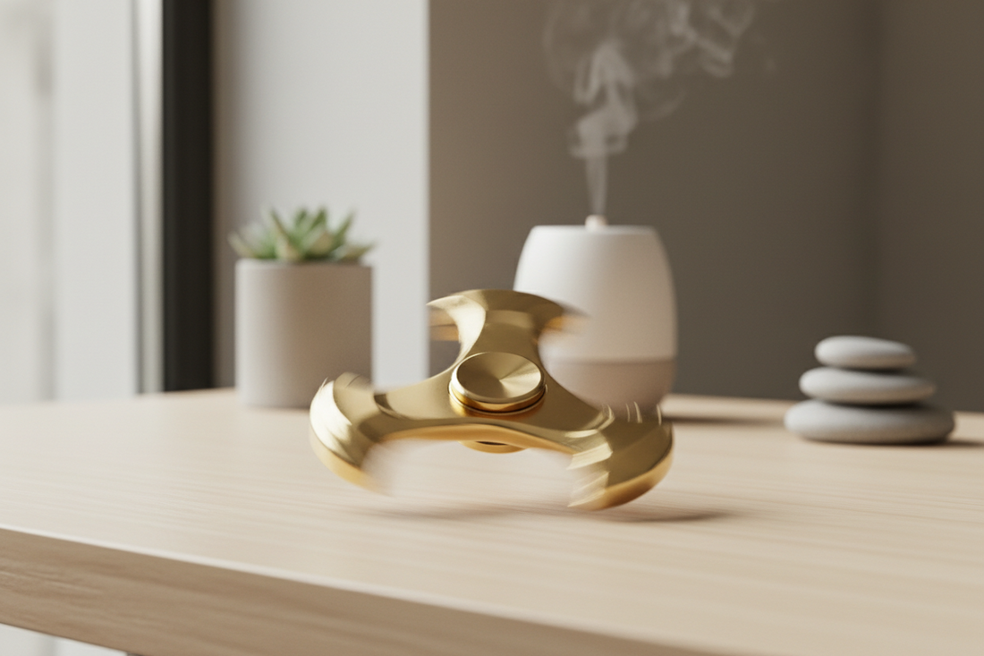 Mehr als ein Dreh: Der goldene Hand-Spinner als stilvolles Tool für Konzentration und Balance Spileo