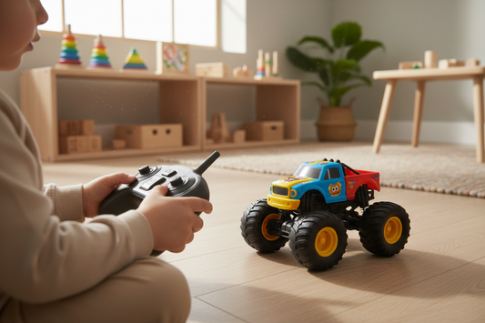 Mehr als ein rasendes Auto: Wie der ferngesteuerte Monstertruck Motorik und räumliches Denken in Fahrt bringt Spileo