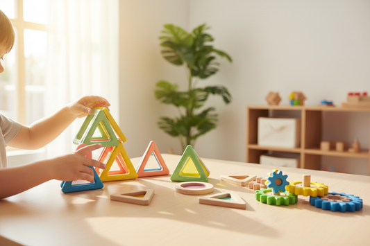 Wie Montessori-Spielzeug die kognitive Entwicklung von Kindern fördert