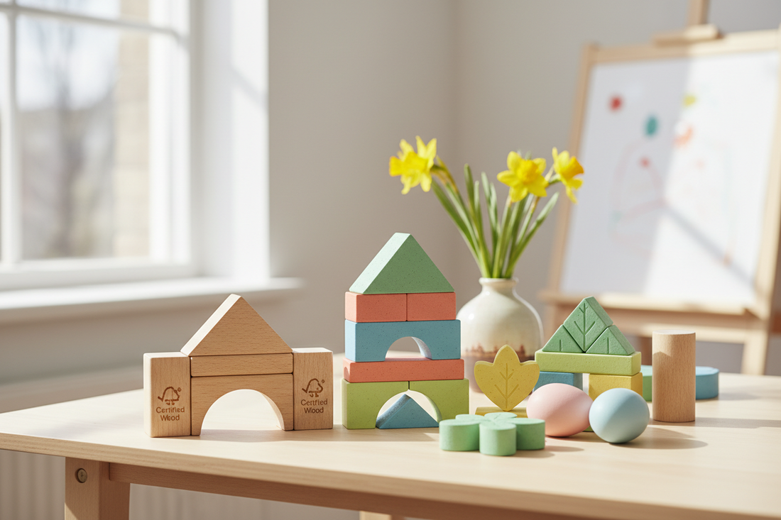 Nachhaltige Ostergeschenke: Umweltfreundliche Bausteine für Kinder