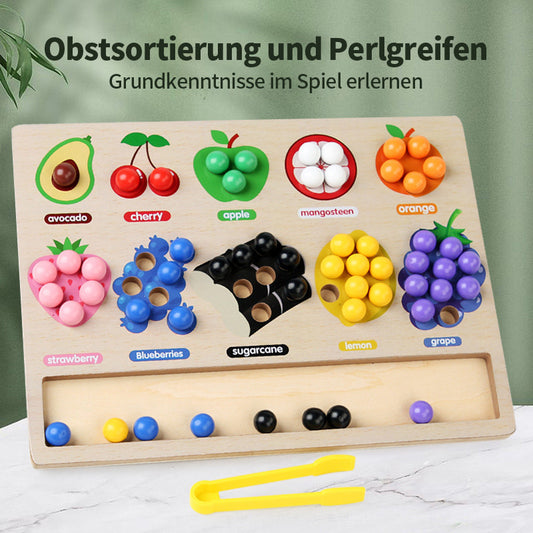 Baby Motorikspielzeug Obst Holzspielzeug - Spileo