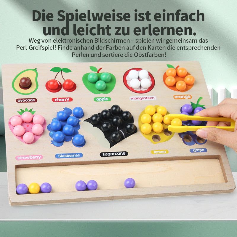 Baby Motorikspielzeug Obst Holzspielzeug - Spileo