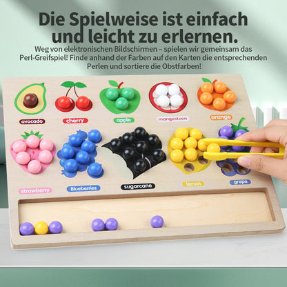Baby Motorikspielzeug Obst Holzspielzeug - Spileo