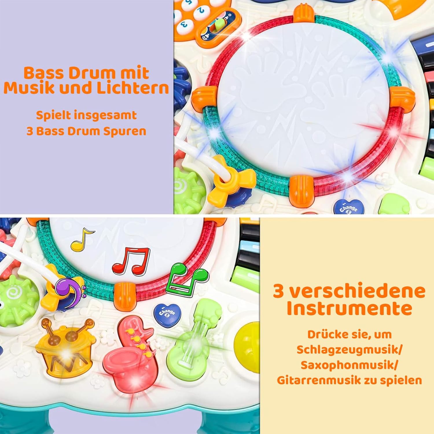 Baby Spieltisch 6 in 1 Spileo