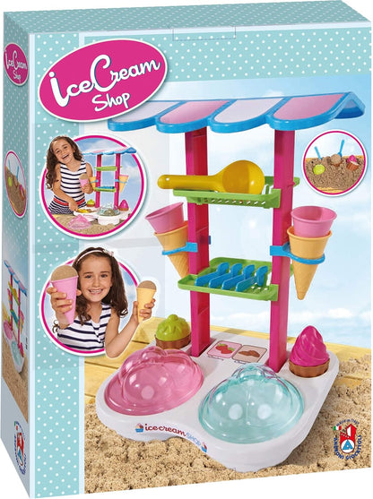 Sandspielzeug Eisdiele – 13-teiliges Set für Kinder Spileo
