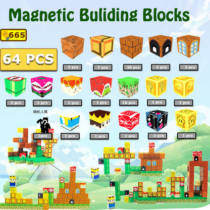 Hochwertige Magnetbausteine von Minecraft - Spileo