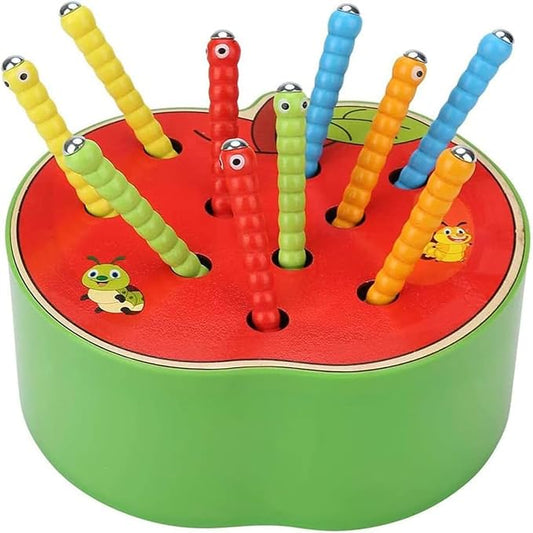 Holz-Montessori-Spielzeug zum Insektenfangen – pädagogisches Lernspielzeug für Kleinkinder ab 1 Jahr, ideal als Geschenk für Jungen und Mädchen