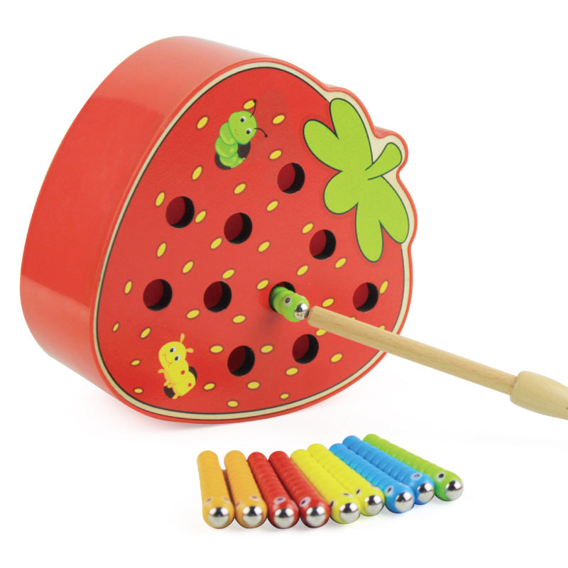 Holz-Montessori-Spielzeug zum Insektenfangen – pädagogisches Lernspielzeug für Kleinkinder ab 1 Jahr, ideal als Geschenk für Jungen und Mädchen
