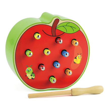 Holz-Montessori-Spielzeug zum Insektenfangen – pädagogisches Lernspielzeug für Kleinkinder ab 1 Jahr, ideal als Geschenk für Jungen und Mädchen