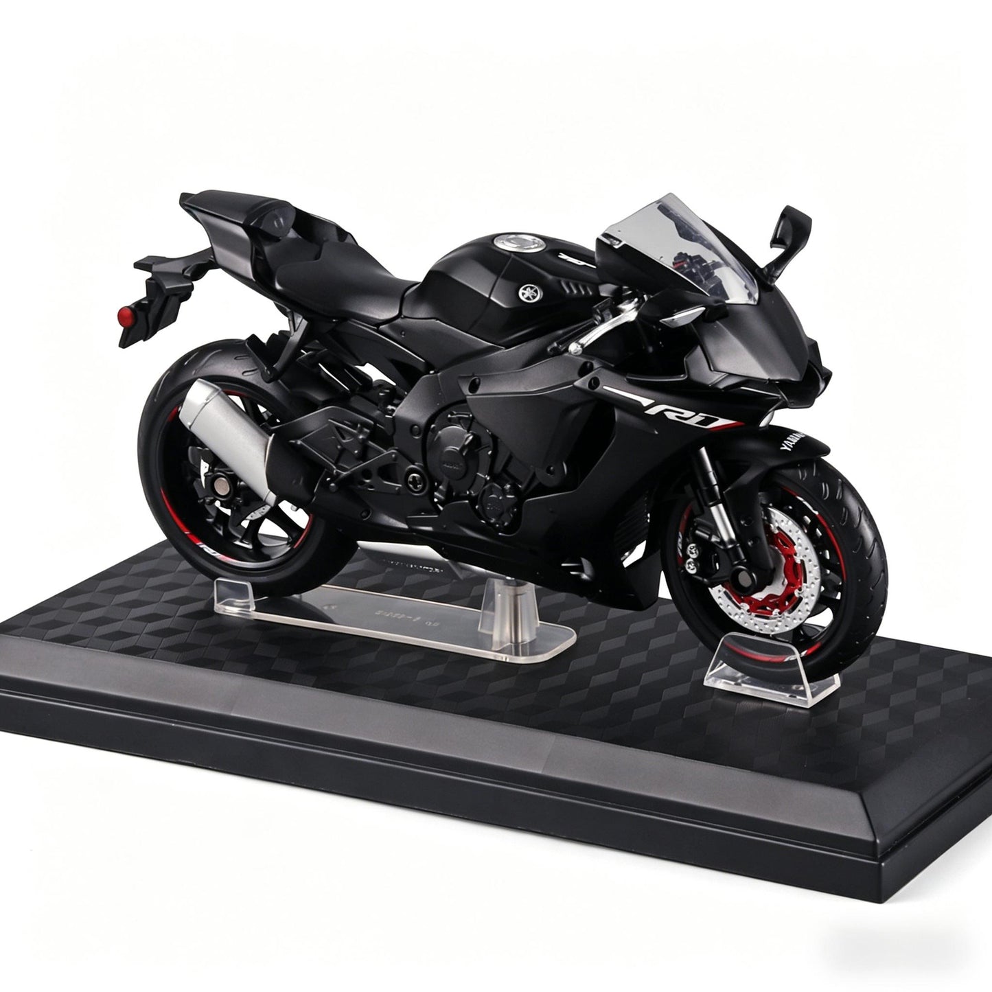 1:18 Yamaha R1 Motorrad Modell Schwarz – Motocross & Supercross Sammlerstück als Geschenk für Männer