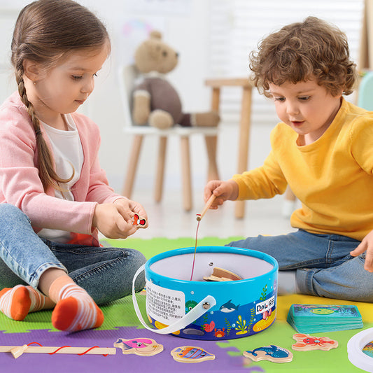 Angelspiel für Kinder ab 1 Jahr – Montessori Lernspielzeug - Spileo