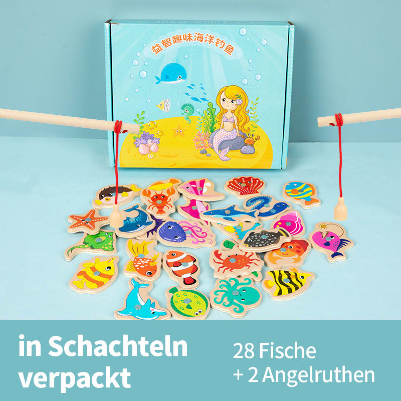 Angelspiel für Kinder ab 1 Jahr – Montessori Lernspielzeug - Spileo