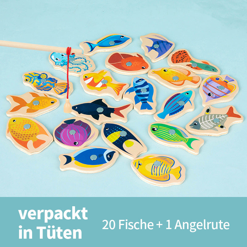 Angelspiel für Kinder ab 1 Jahr – Montessori Lernspielzeug - Spileo