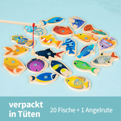 Angelspiel für Kinder ab 1 Jahr – Montessori Lernspielzeug - Spileo