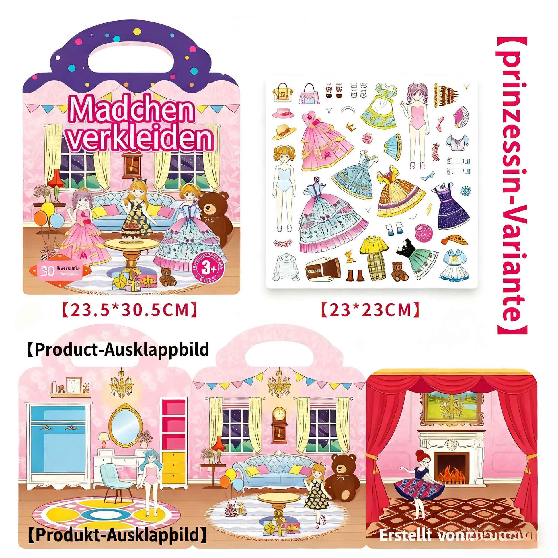Hochwertige Stickerbücher für Kinder - Spileo