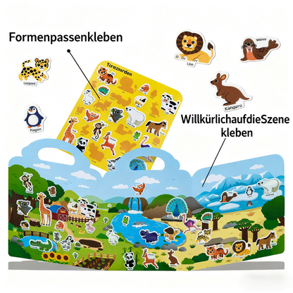 Hochwertige Stickerbücher für Kinder - Spileo