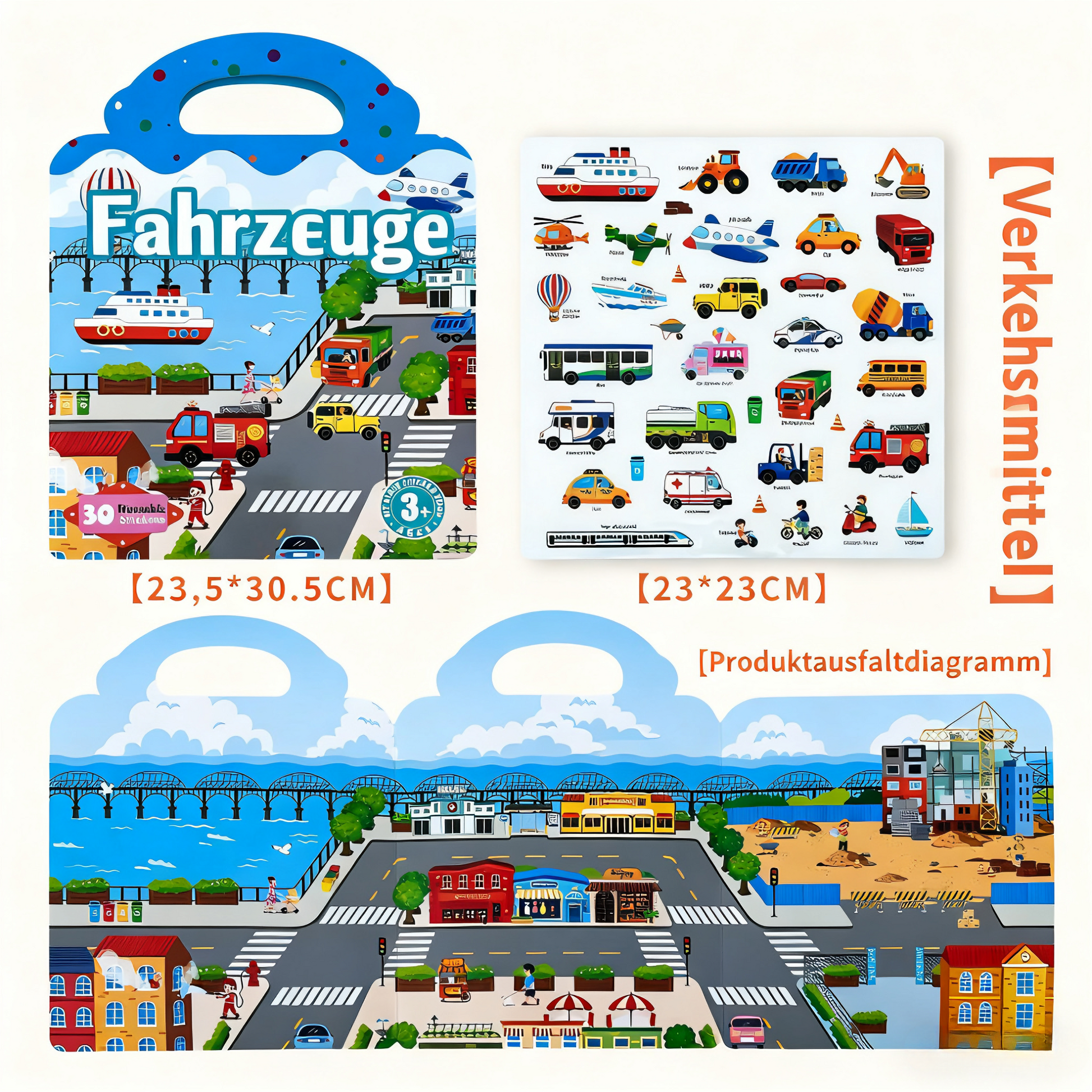 Hochwertige Stickerbücher für Kinder - Spileo