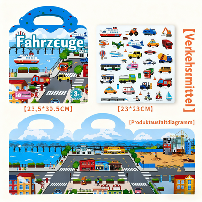 Hochwertige Stickerbücher für Kinder - Spileo