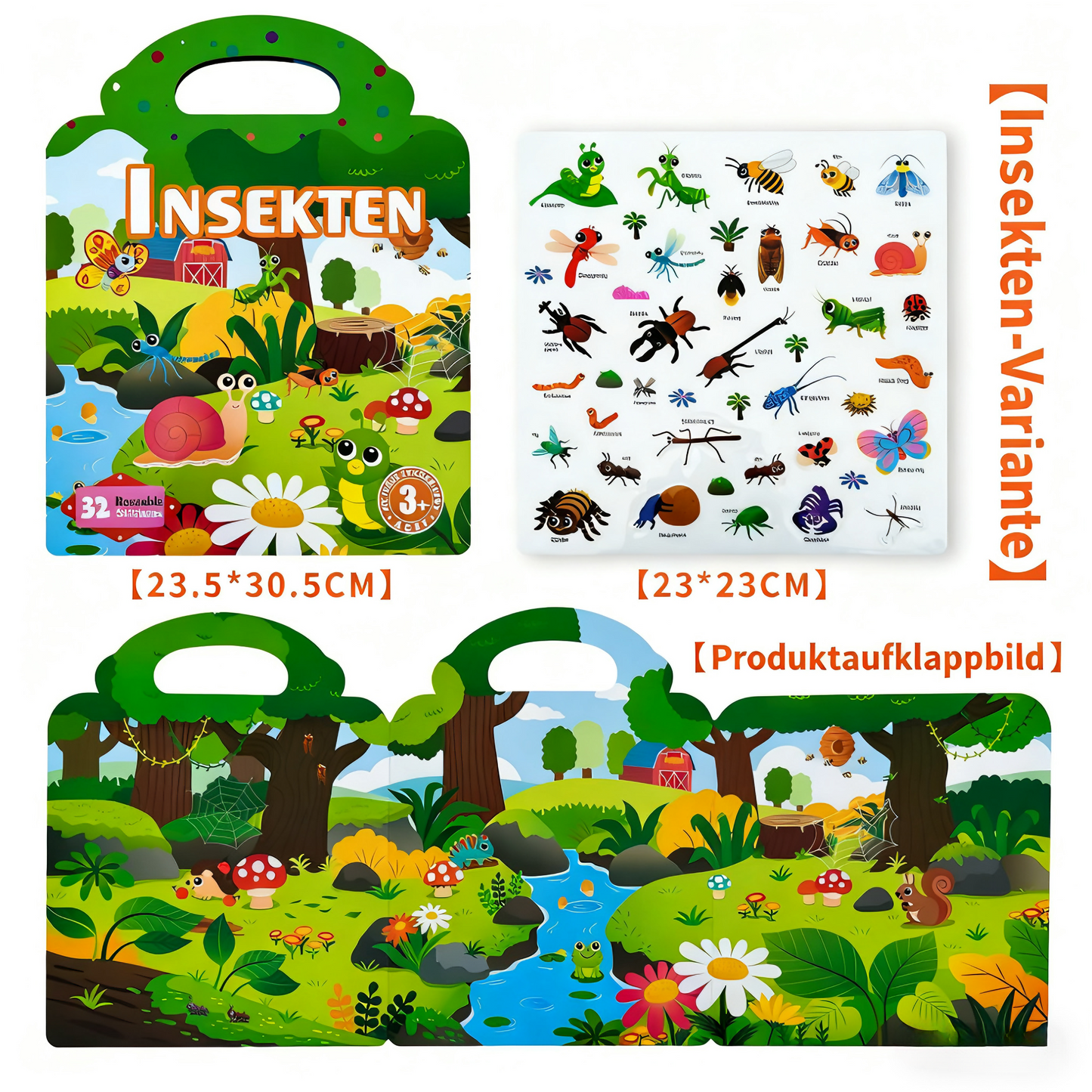Hochwertige Stickerbücher für Kinder - Spileo