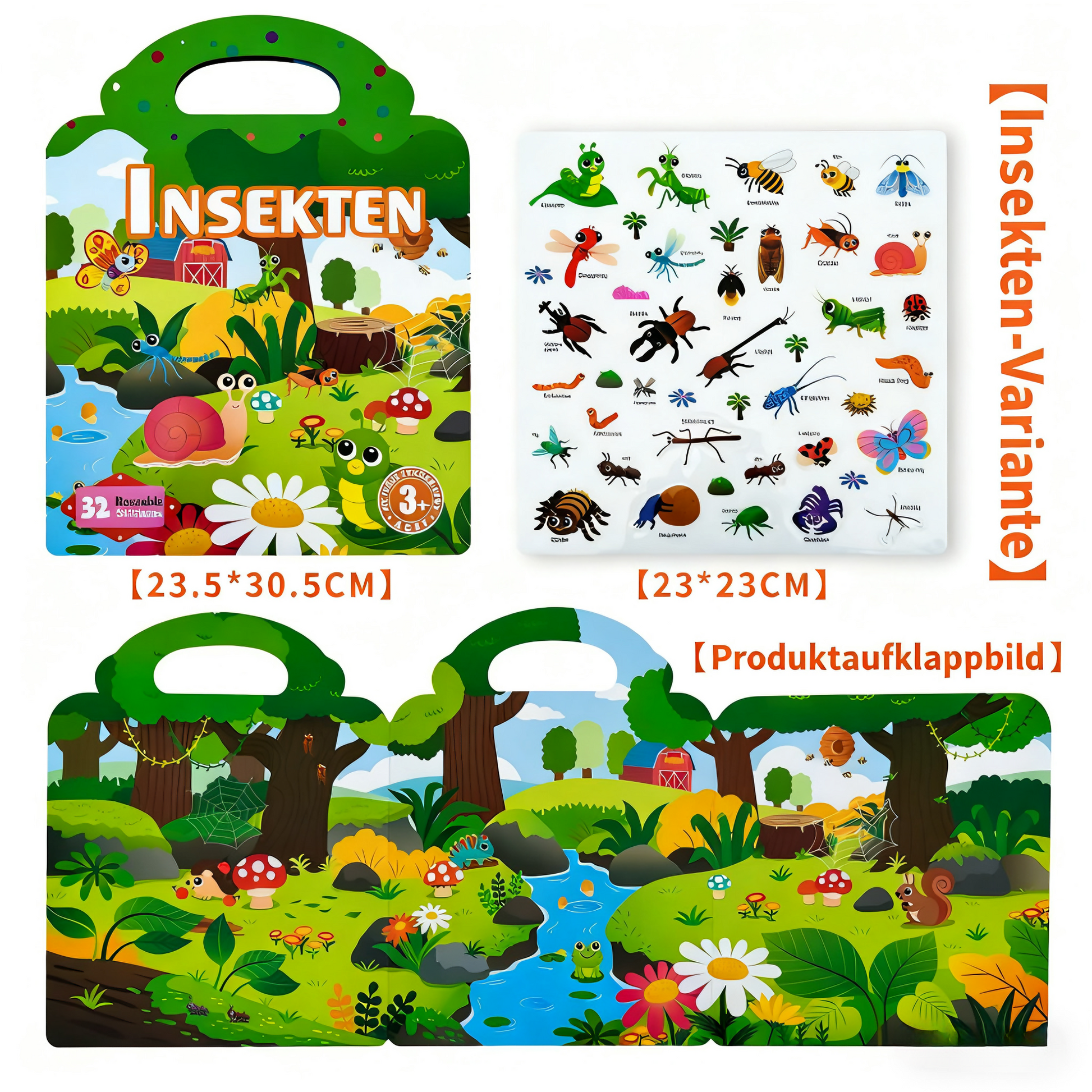 Hochwertige Stickerbücher für Kinder - Spileo