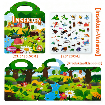 Hochwertige Stickerbücher für Kinder - Spileo