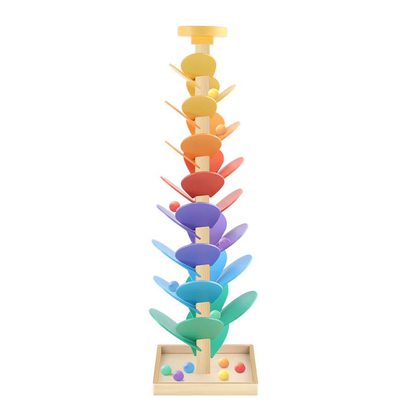 Klangbaum aus Holz – Montessori Motorikspielzeug - Spileo