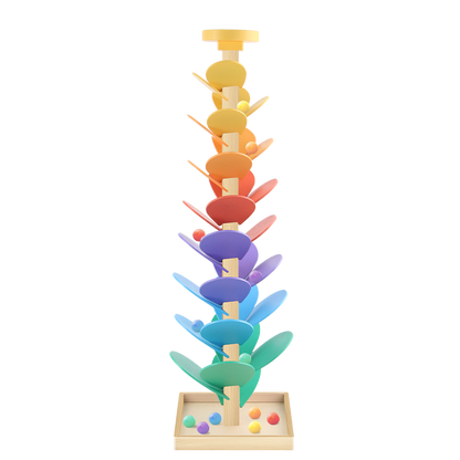 Klangbaum aus Holz – Montessori Motorikspielzeug - Spileo